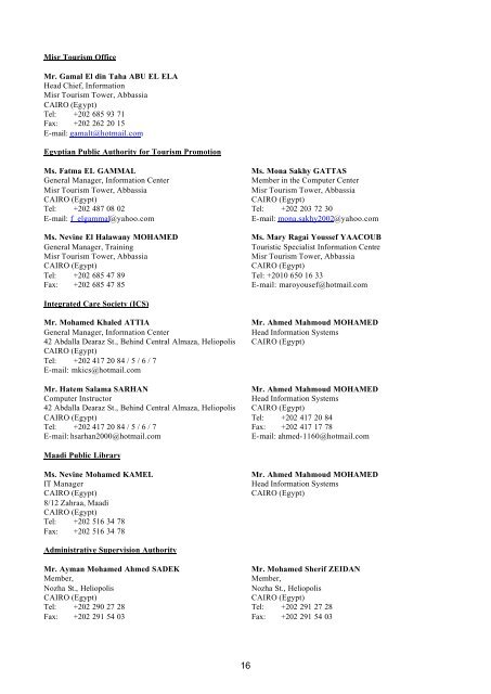 FINAL LIST OF PARTICIPANTS - Talal Abu-Ghazaleh-The Institution