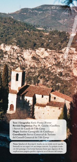 Querol i Pinyana - Ruta del Cister