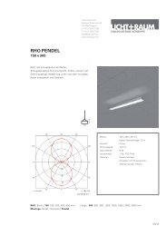 RHO PENDEL - Licht+Raum AG
