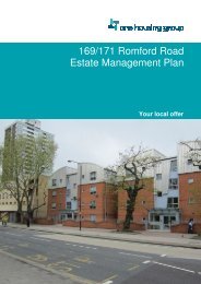 169-171 Romford Road - One Housing Group