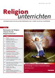 Renaissance der Religion - Bistum Hildesheim