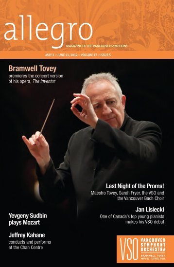 issue five - Vancouver Symphony Orchestra