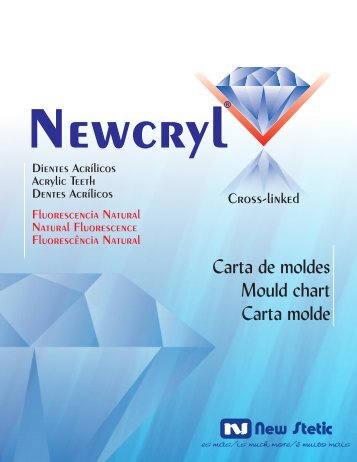 04396 Carta de Moldes Newcryl Vita Generica.cdr - New Stetic