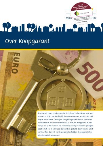 Over Koopgarant - GroenWest