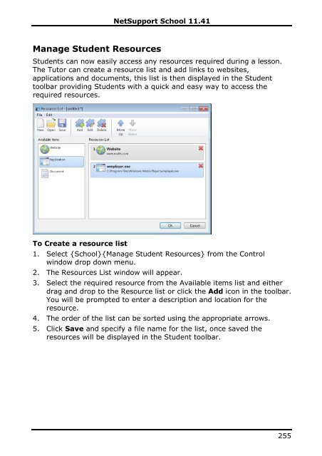 NetSupport School Product Manual - NetSupport Limited