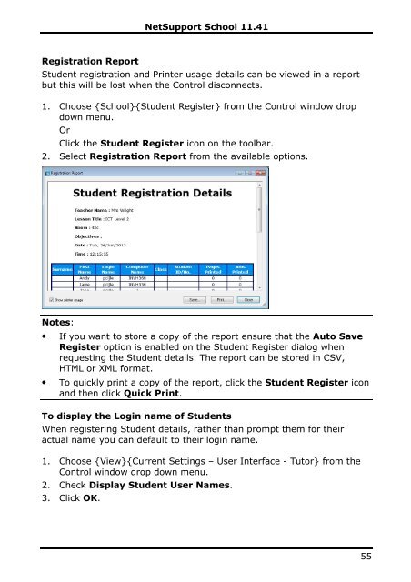 NetSupport School Product Manual - NetSupport Limited