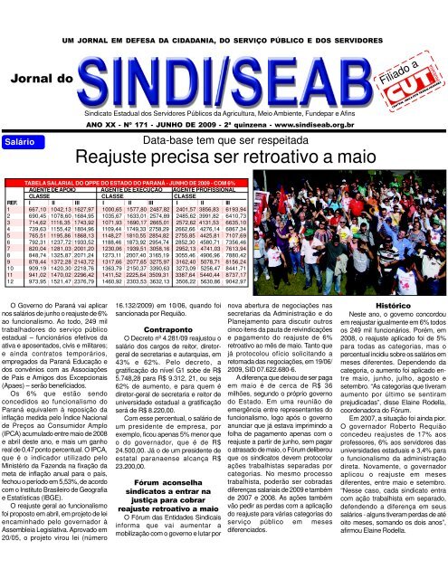 Junho/2009 - SindiSeab