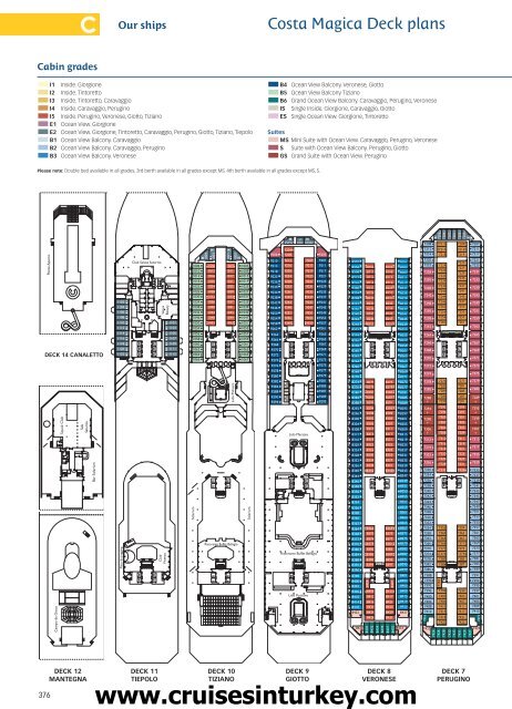 Costa Magica Costa Fortuna www.cruisesinturkey.com