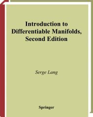 Introduction to Differentiable Manifolds, Second Edition - Free