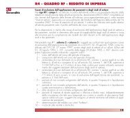 R4 - QUADRO RF - REDDITO DI IMPRESA - Agenzia delle Entrate