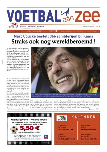 Voetbal aan zee N° 27 | PDF document - KV Oostende