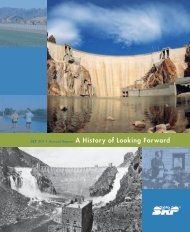 A History of Looking Forward - Salt River Project