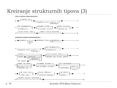 Distribuirane i objektne baze podataka - Ncd.matf.bg.ac.rs