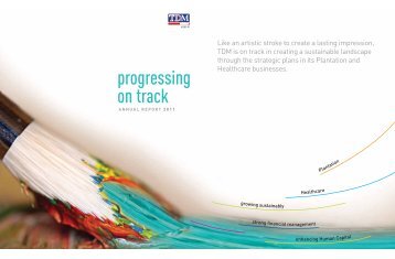 Annual Report Year 2011 - TDM Berhad