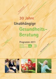 Gesundheits- Beratung