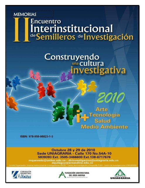 II Encuentro Semilleros - UNIAGRARIA - FundaciÃ³n Universitaria del ...