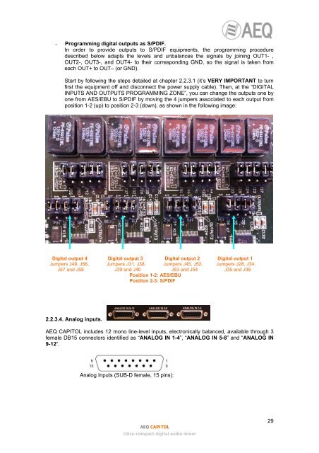 Manual - AEQ International