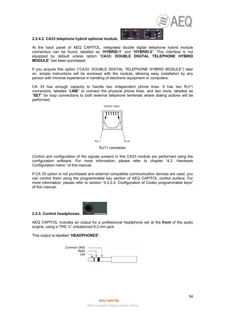 Manual - AEQ International