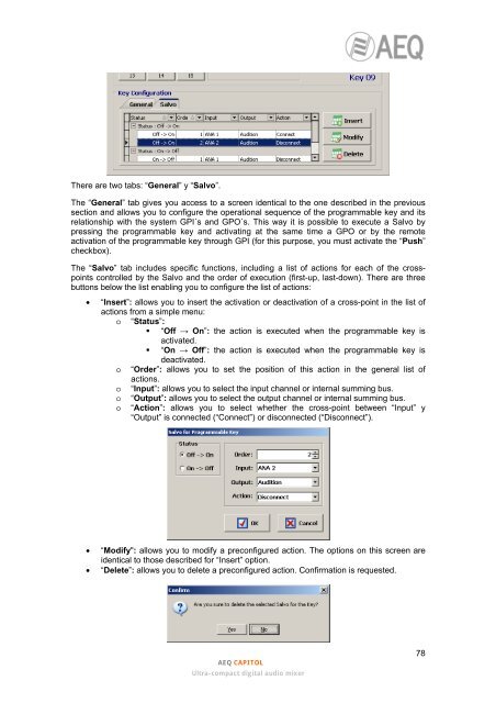 Manual - AEQ International