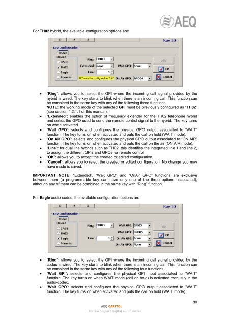 Manual - AEQ International