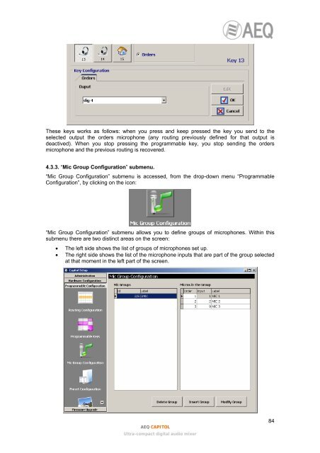 Manual - AEQ International