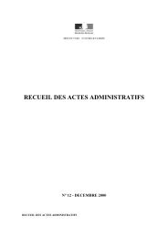 RAA dÃ©cembre 2000 - PrÃ©fecture