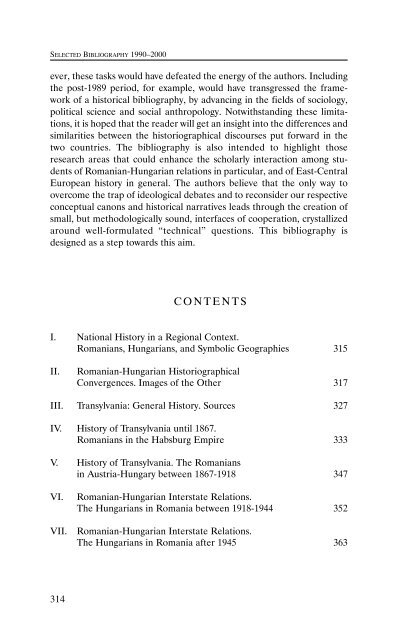 Nation-Building and Contested Identities: Romanian & Hungarian ...