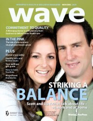 Wave: November / December 2009 - Winnipeg Regional Health ...