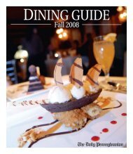 1112 Dining Guide - University of Toronto Dynamic Graphics Project