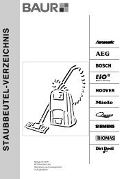 Staubbeutel-Verzeichnis BAUR.indd