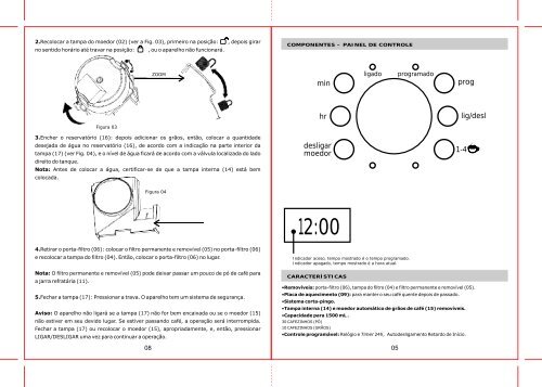 278 05 00 Rev1 Folheto de Instruções Cafeteira CP30 ... - Britânia