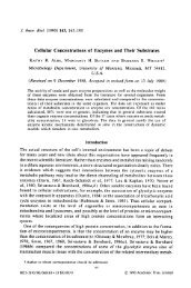 Cellular Concentrations of Enzymes and Their Substrates Introduction