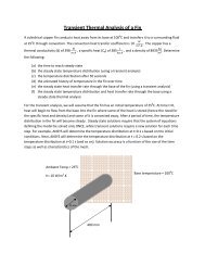 Transient Thermal Analysis of a Fin