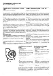 Technische Informationen - WOLTER VENTILATION