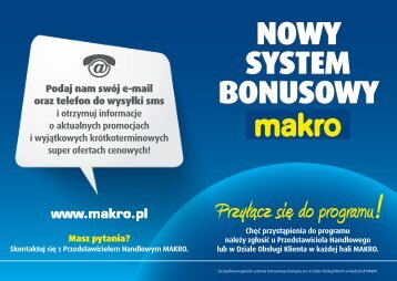 Ulotka informacyjna - Makro