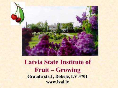 Stone fruit production in Latvia - Cost 873