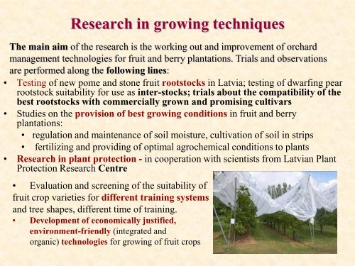 Stone fruit production in Latvia - Cost 873