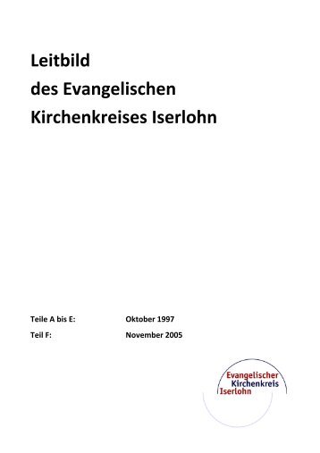 Leitbild - Kirchenkreis Iserlohn