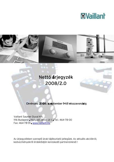 Nettó árjegyzék 2008/2.0 - PF. Trading Kft.