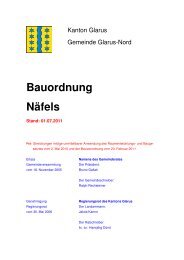 Bauordnung NÃ¤fels neu_k - Gemeinde Glarus Nord