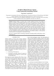 Predictive Blood Glucose Control Using Exponential Smoothing ...