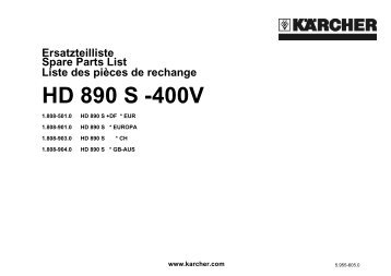 HD 890 S -400V - NOA Maskin AS