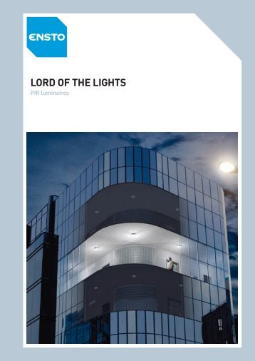 Lord of the Lights â€“ PIR Luminaires - Elram