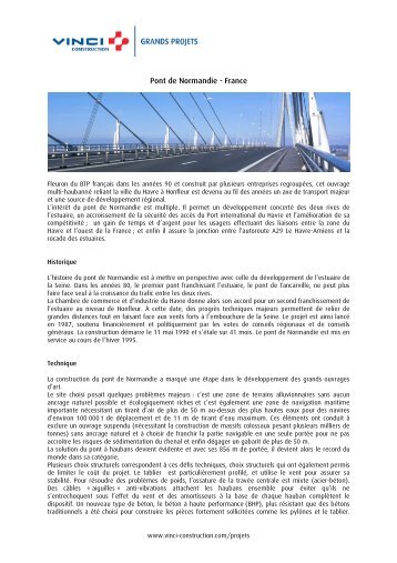 Pont de Normandie - France - VINCI Construction Grands Projets