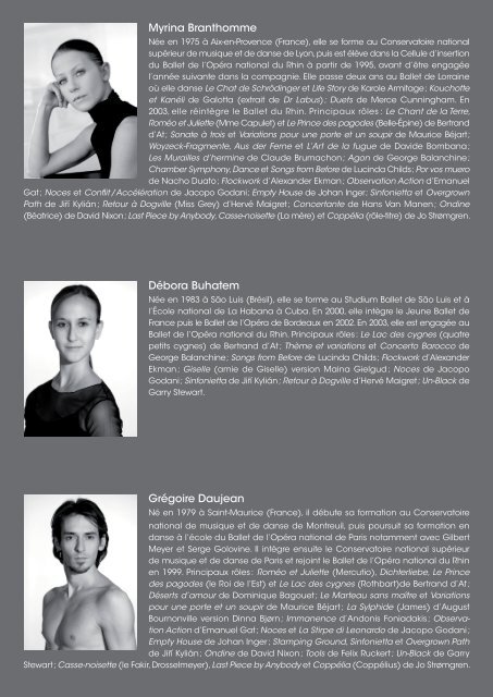 Trombinoscope Bios danseurs 2010-2011.indd - OpÃ©ra national du ...