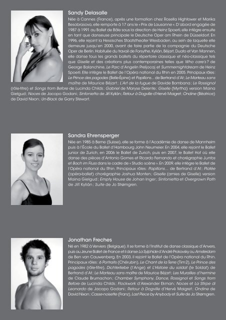 Trombinoscope Bios danseurs 2010-2011.indd - OpÃ©ra national du ...