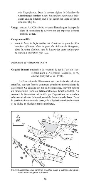 BIESME METTET - Service gÃ©ologique de Wallonie