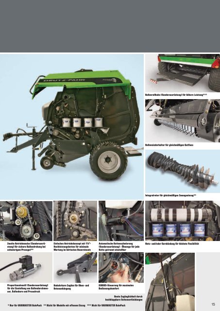 VariMaster und BalePack - Deutz-Fahr