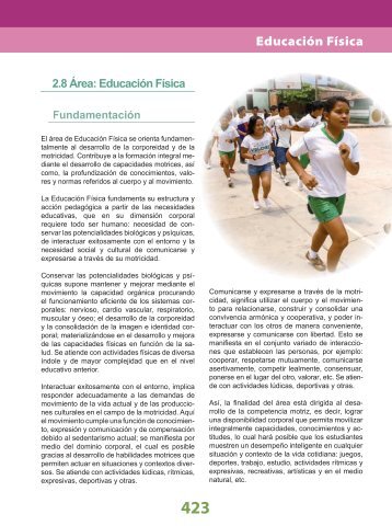 Programa Curricular - La EducaciÃ³n BÃ¡sica Regular - EBR