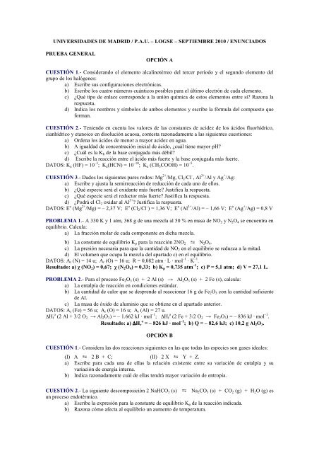 Enunciados - SpainData